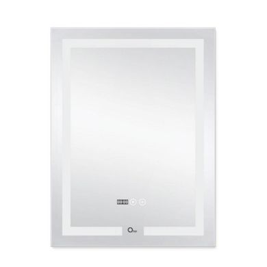 Зеркало Qtap Mideya с антизапотеванием (DC-F936) 500х800 QT2078F936W, Белый