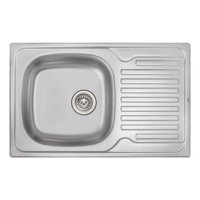 Кухонна мийка Qtap 7850 Micro Decor 0,8 мм (QT7850MICDEC08), Decor