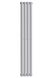Вертикальный дизайнерский радиатор отопления Arttidesign Rimini 4/1500 белый матовый, Белый матовый