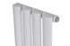 Вертикальный дизайнерский радиатор отопления Arttidesign Rimini 4/1500 белый матовый, Белый матовый