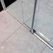 Душевая кабина Dusel DL194 Chrome 100x100, Хром, Универсальная, прозрачный, хром, 100x100