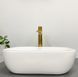 Умывальник VBI Ravenna white gold Edge накладной VBI-011218, Золотой