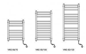 Электрический полотенцесушитель Instal Project Viking VIKE-50/70W белый