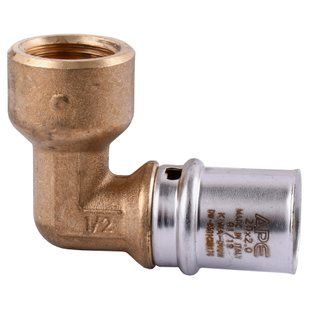 Уголок с внутренней резьбой пресс APE AP 152 1/2&Prime;х20 000001733