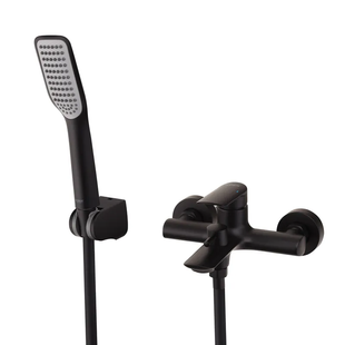 Змішувач для ванни з коротким зливом Koer KB-40028-05 KR5306, Чорний матовий