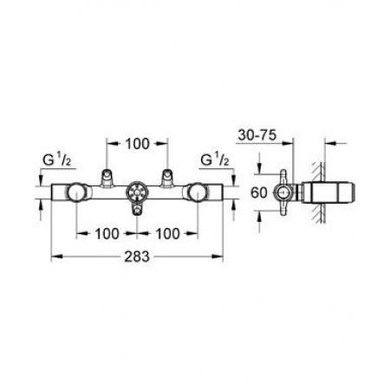 Прихована частина Grohe Atrio Ypsilon 32706000