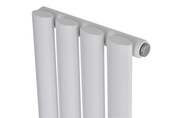 Вертикальный дизайнерский радиатор отопления Arttidesign Rimini 4/1800 белый матовый, Белый матовый