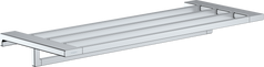 Полочка с полотенцедержателем Hansgrohe AddStoris хром 41751000, Хром