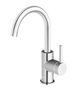 Смеситель для кухни Kohlman Axel хром QB150A, Хром