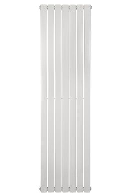 Вертикальный дизайнерский радиатор отопления Arttidesign Livorno 7/1600 белый матовый, Белый матовый