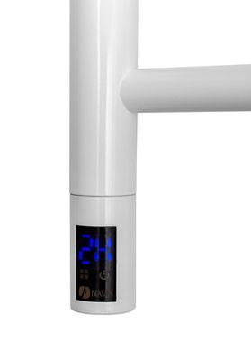 Электрический полотенцесушитель Navin Блюз 480x600 Sensor правый с таймером 12-006033-4860, Белый, Правое, Электронный