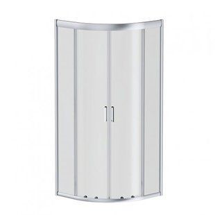 Душевая кабина AM.PM Gem 1/4 Round 80x80 см без поддона хром матовый W90UG-401-8080-MT