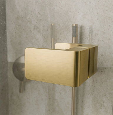 Душевая кабина Rea Atlas 80x120 левая brushed gold KPL-K4376