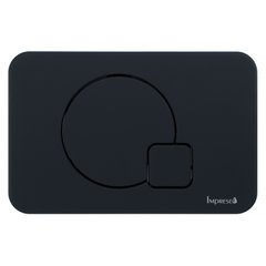 Кнопка змиву Imprese i7115PB чорний матовий soft-touch