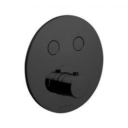 Змішувач для ванни/душа на 2 споживача Paffoni Compact Box black matt CPM018NO, Чорний матовий
