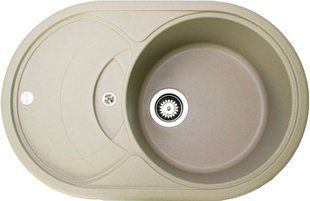 Кухонная мойка Adamant Shell 770x495x200 Sand сахара 242223, Sand