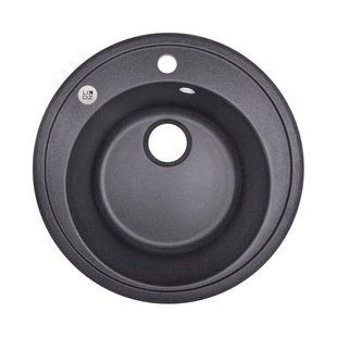 Кухонная мойка Lidz D510/200 BLA-03 (LIDZBLA03D510200), Черный