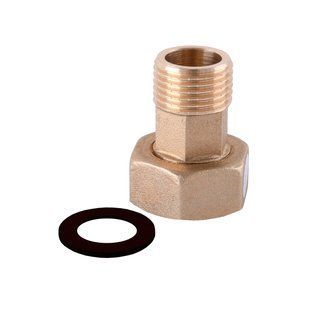 Штуцер с накидной гайкой 1/2&Prime; для водомера Quality Professional NV-QP (1520) 000013957