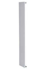Вертикальный дизайнерский радиатор отопления Arttidesign Terni 4/1500 белый матовый, Белый матовый
