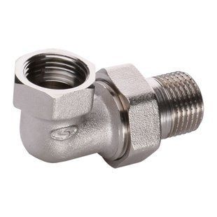 Згін-американка кутовий Solomon 1/2&Prime; нікель 1600