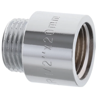 Подовжувач Koer 1/2" 20мм (хром) Kf.E06-20.Chr KF0094