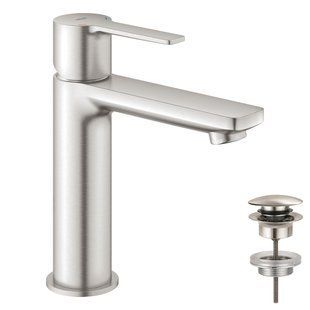 Змішувач для умивальника S-Size Grohe Lineare 23106DC1, Хром матовый