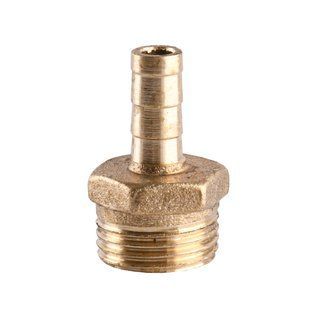 Штуцер латунный 1/2&Prime;НР х 8мм литейный 1600Б 000017016