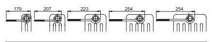 Настінний кронштейн для 3х трубчастого радіатора Cordivari Ardesia 5991990310379, Білий