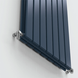 Радіатор дизайнерський Ideale Vittoria 12 7/1800 антрацит, Антрацит