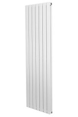 Вертикальный дизайнерский радиатор отопления Arttidesign Livorno II 7/1800 белый, Белый матовый
