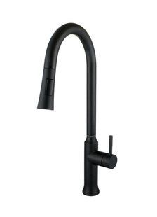 Змішувач для кухні Globus Lux Alpen SBT1-2033-BB, Чорний матовий