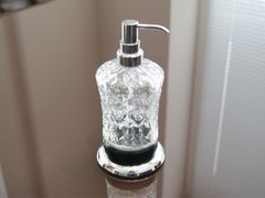 Дозатор жидкого мыла Kugu Versace Freestand 230C&B, Черный
