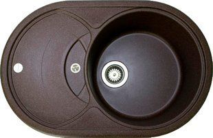 Кухонная мойка Adamant Shell 770x495x200 коричневый 244223, Коричневый