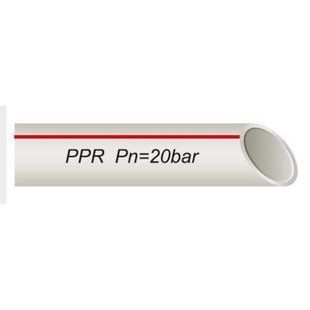 Труба VSplast PPR-AL-PIPE ф32 Germany STD з алюмінієвою фольгою (червона упаковка) 000013510
