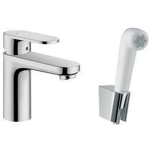 Змішувач з гігієнічною лійкою Hansgrohe Focus Vernis Blend 71215000, Хром