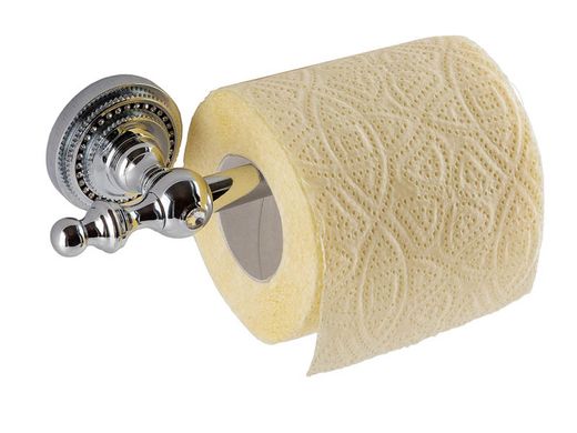 Тримач для туалетного паперу Kugu Eldorado 812C, Хром