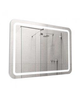 Зеркало Мойдодыр Палермо 100x75/75x100 с LED-подсветкой