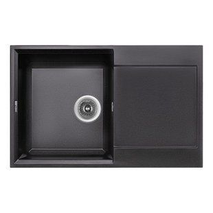 Кухонная мойка Lidz 790x495/230 BLM-14 (LIDZBLM14790495230), Черный