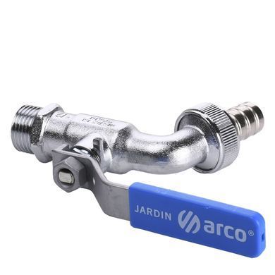 Кран Arco шаровый поливочный 1/2&Prime; 0413 Nano AntiLime длинная ручка