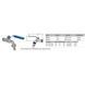 Кран Arco шаровый поливочный 1/2&Prime; 0413 Nano AntiLime длинная ручка