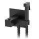 Гігієнічний душ прихованого монтажу термостатичний Koer KB-24011-05 KR4735, Чорний матовий