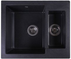 Кухонна мийка Fancy Marble Arizona світло-чорний 105060004