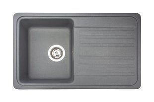 Кухонная мойка гранитная Miraggio Versal gray 758x462x201 00211706, Серый