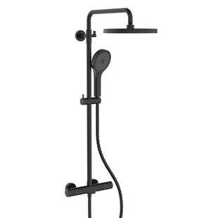 Душова система з термостатом Koer KB-55013-05 KR4731, Чорний матовий