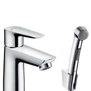 Змішувач Hansgrohe Talis E 110 для умивальника з гігієнічною лійкою 71729000, Хром