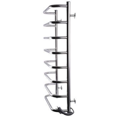 Електрична рушникосушка Unio LS ER 900-500-8 Драбинка Скоба, Хром, Праве, Механічний