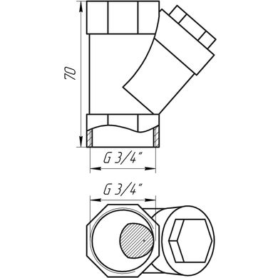 Фильтр грубой очистки Solomon S 3/4″ Super 8010 000008875