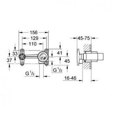 Прихована частина Grohe 33769000