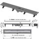 Дренажный канал с кромкой из нержавеющей стали Alcaplast APZ18-750M