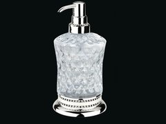 Дозатор жидкого мыла Kugu Versace Freestand Glass 830C, Хром